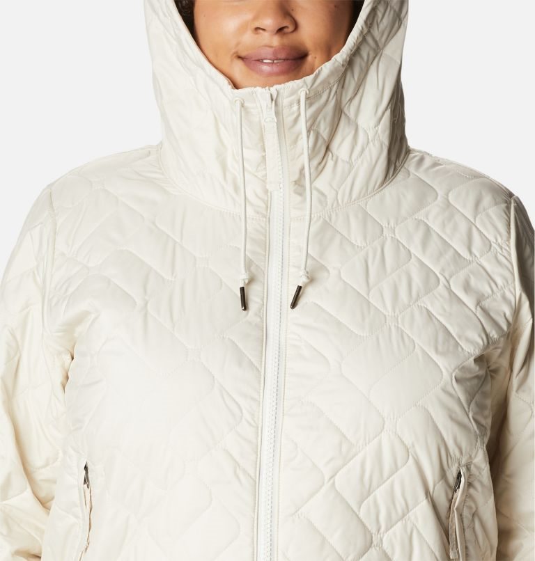 Women's Columbia Sweet View Bomber Insulated Jackets Cream | Plus Size CA-B315L